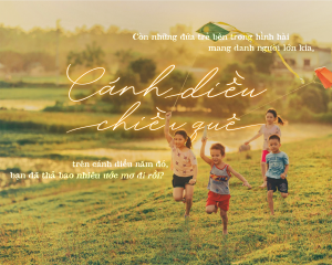 Cánh diều chiều quê